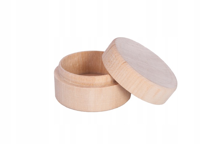 

Pudełko na obrączki okrągłe na pierścionek Ślub