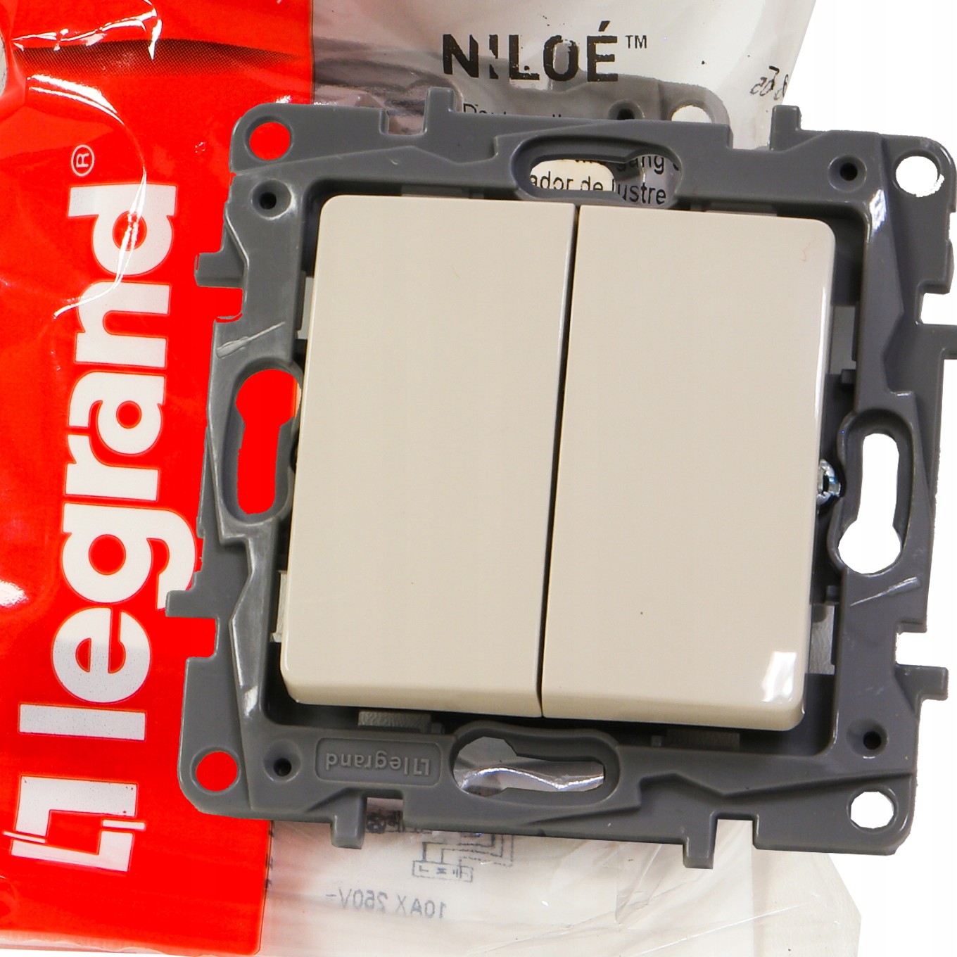 

Niloe Legrand Łącznik podwójny świeczn krem 764605