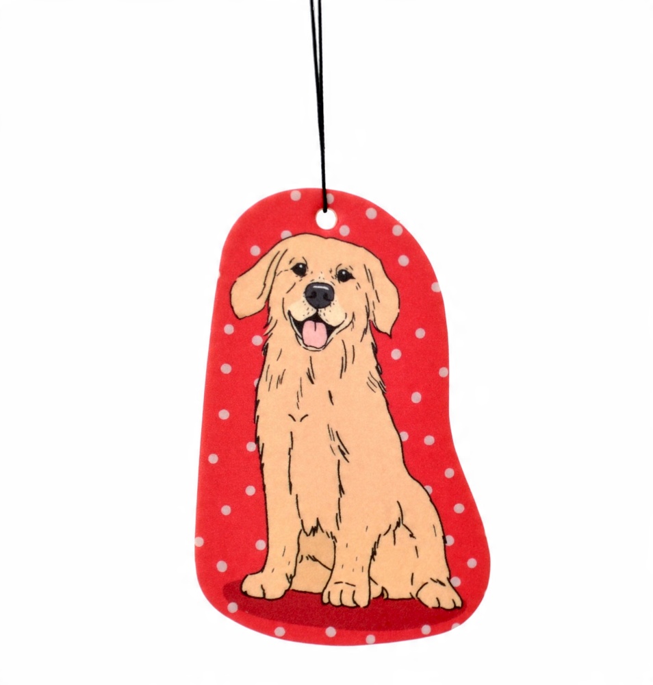 

Zawieszka zapachowa Golden Retriever | Wanilia