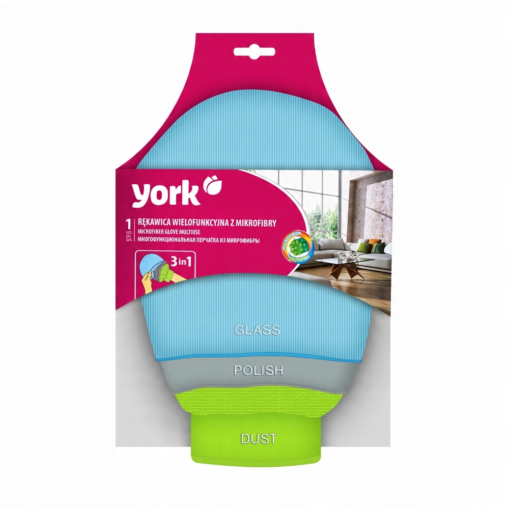 

York Rękawica z mikrofibry Wielofunkcyjna 3w1