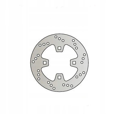 NG1112 - НГ ГАЛЬМІВНИЙ ДИСК ЗАДНІЙ KTM QUAD 450/505/525