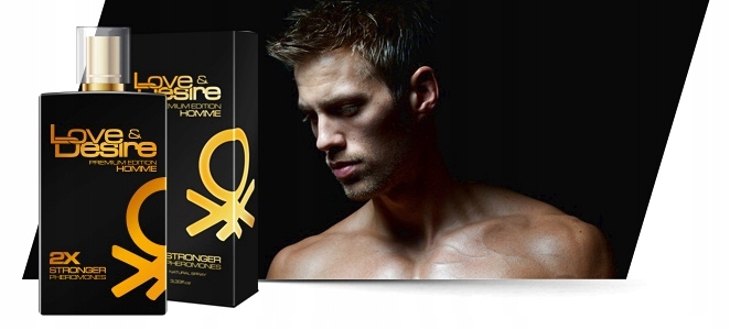 LOVE DESIRE PREMIUM GOLD PARFUME MALE PHEROMONES Stav balení je původní