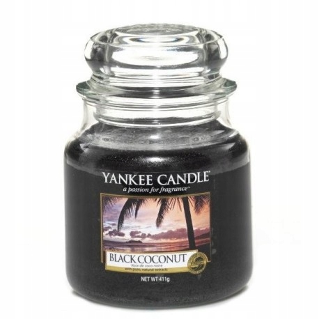

Black Coconut Yankee Candle średnia świeca