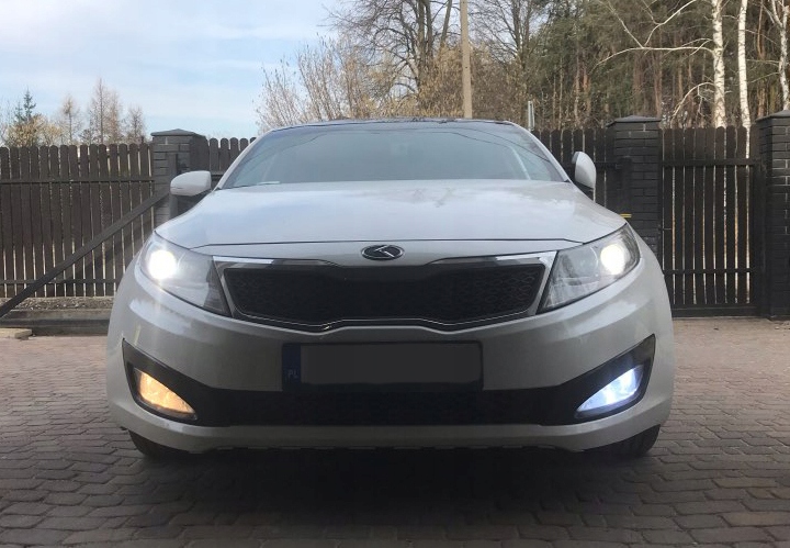 LED H11 H8 S2 COB 9-32V 8000lm canbus DRL dzienne Producent Rabel