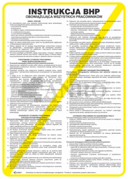 

Instrukcja Bhp wszystkich pracowników