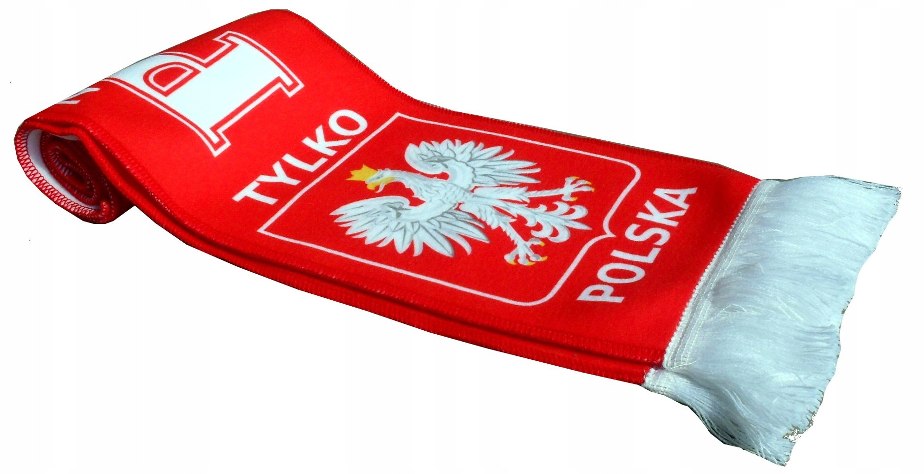 Szalik kibica Polska (szal drukowany, dwustronny) wzór SDR02