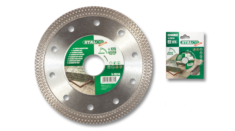 

Tarcza Diamentowa Ceramiki Ø 125mm Stalco
