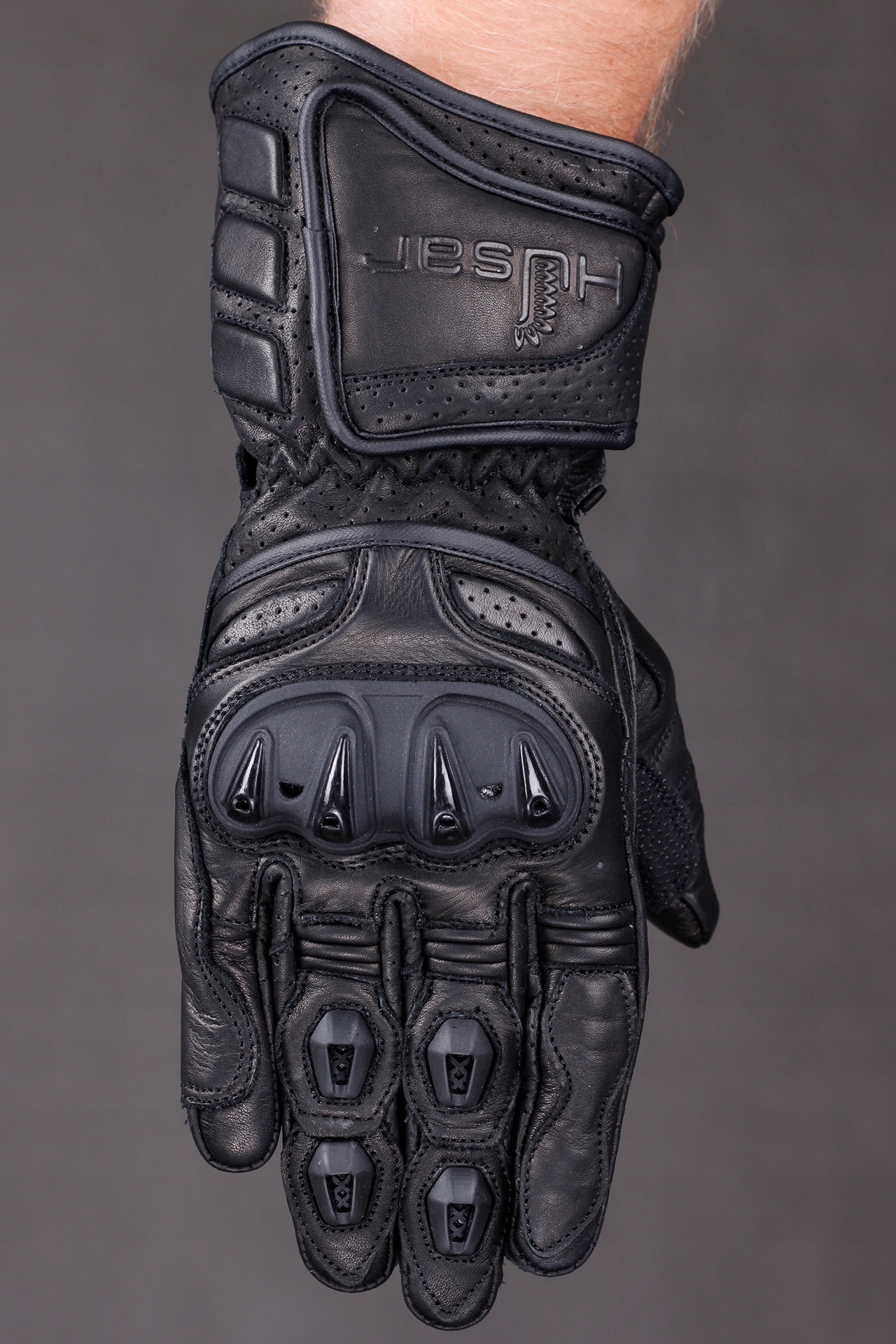 SOLIDNE SKÓRZANE RĘKAWICE MOTOCYKLOWE HUSAR XL Numer katalogowy producenta M0816