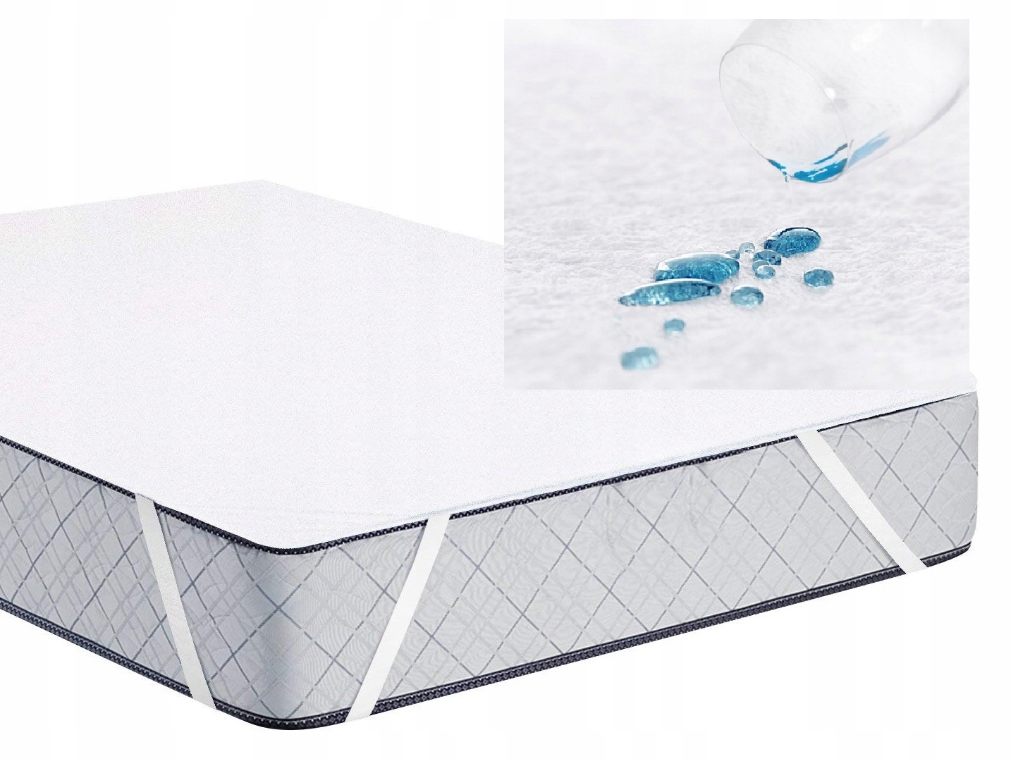 ПРОТЕКТОР НА МАТРАС COMFORT 90x200 КОВРИК ПОДЛОЖКА