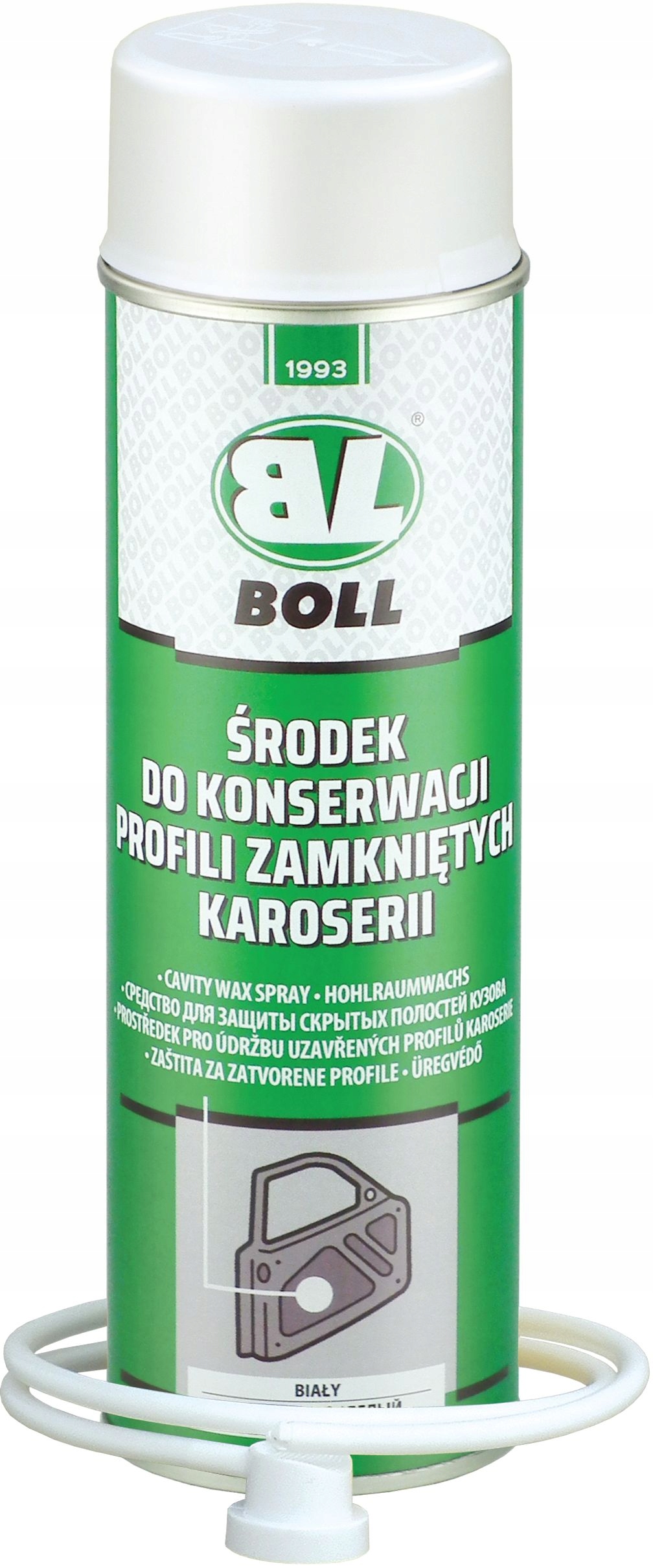 

Boll Środek Do Profil Zamkniętych Spray 0,5L Biały