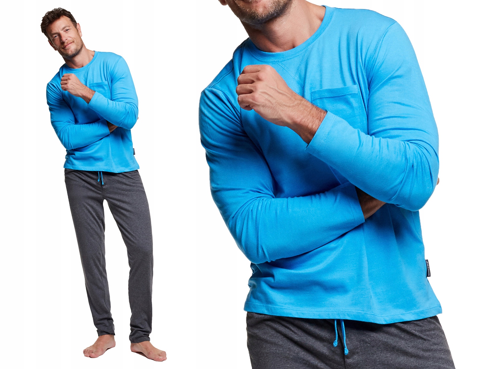 

Piżama Męska Veto 37295-55 Henderson Dł. Rękaw XXL