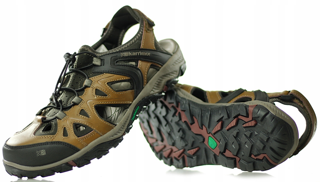 SANDAŁY W GÓRY TREKKINGOWE KARRIMOR SKÓRZANE R. 43 Waga produktu z opakowaniem jednostkowym 0.3 kg