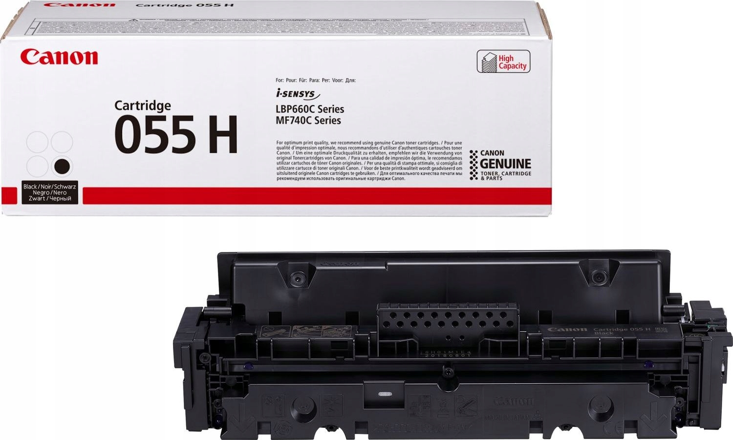 Toner Canon 055HBK Black Korporacyjny 7 600 stron