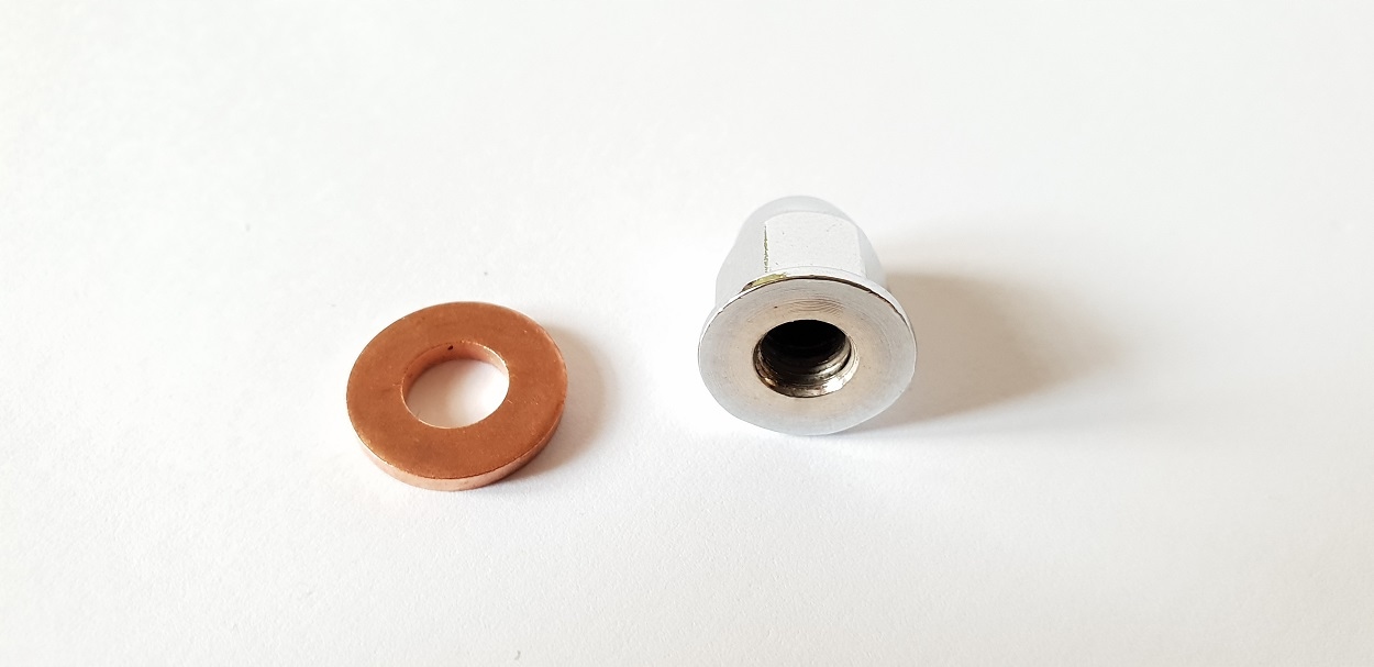 NAKRĘTKA KOŁPAKOWA SZPILKI CYLINDRA M6 6 mm Numer katalogowy części vc-021