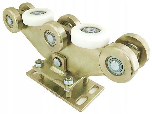 80x80x5 WÓZKI BRAMOWE do BUDOWY BRAMY PRZESUWNEJ