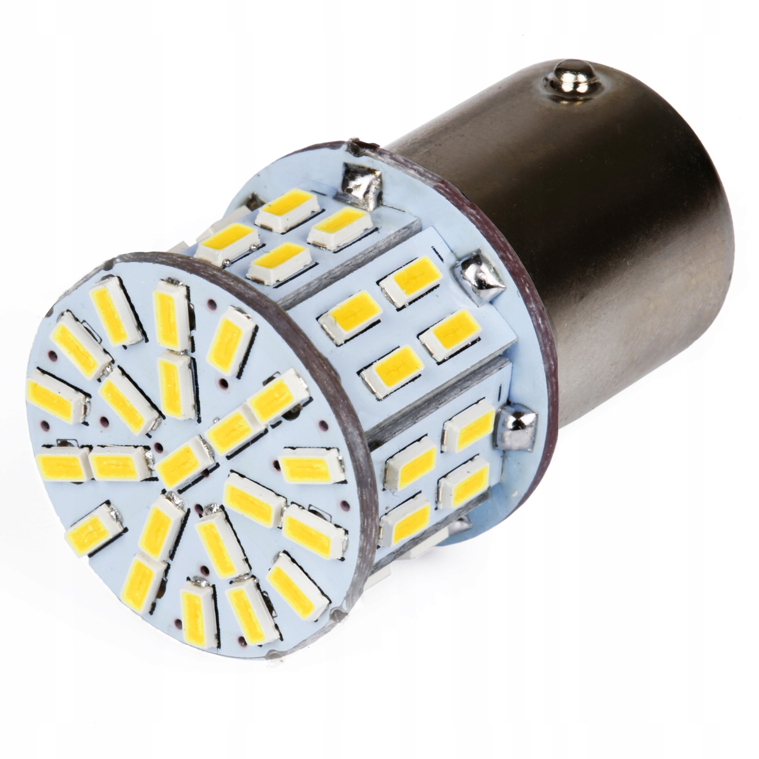 

P21W 50 Led Smd Ba15s Żarówka 12V Biała Ciepła