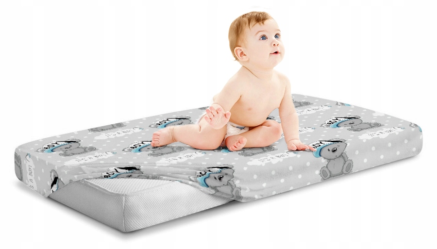 PRZEŚCIERADŁO DO ŁÓŻECZKA 120x60 Z GUMKĄ BAWEŁNA 100% BABYMAM Kod producenta brak