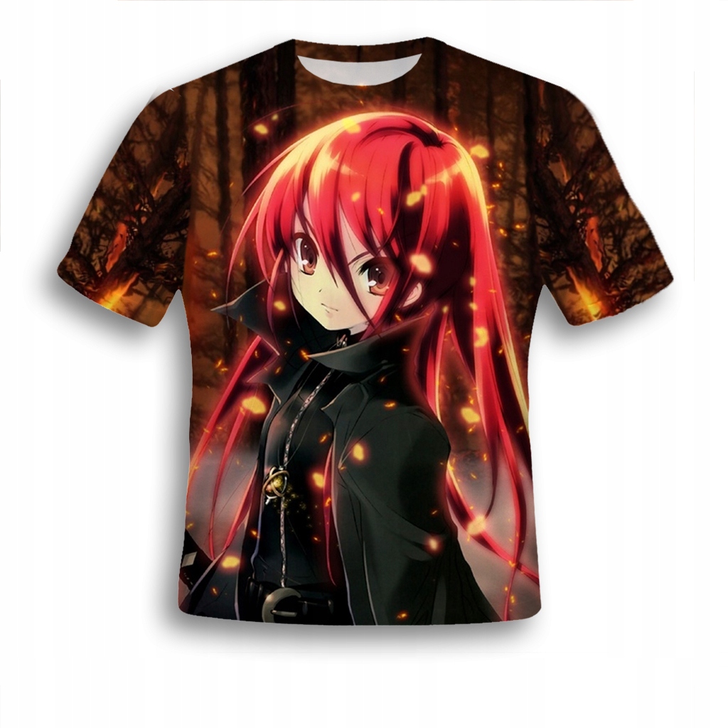 

Koszulka Fulprint Red Manga XXL Yoga T-shirty Pl