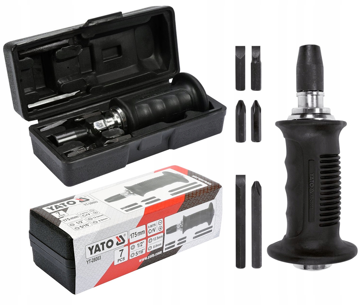 

Yato Wkrętak Udarowy Do Pobijania 6 El YT-28003