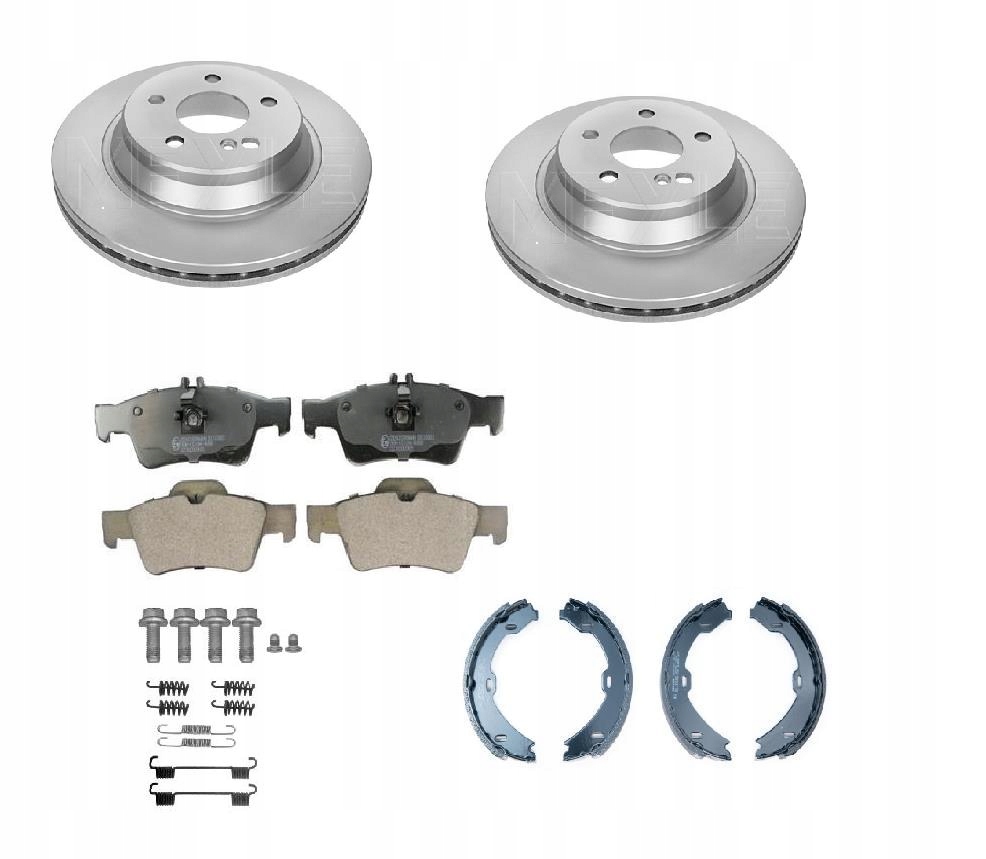 Kotouče Mercedes S W220 02-06 Zadní Ventilky