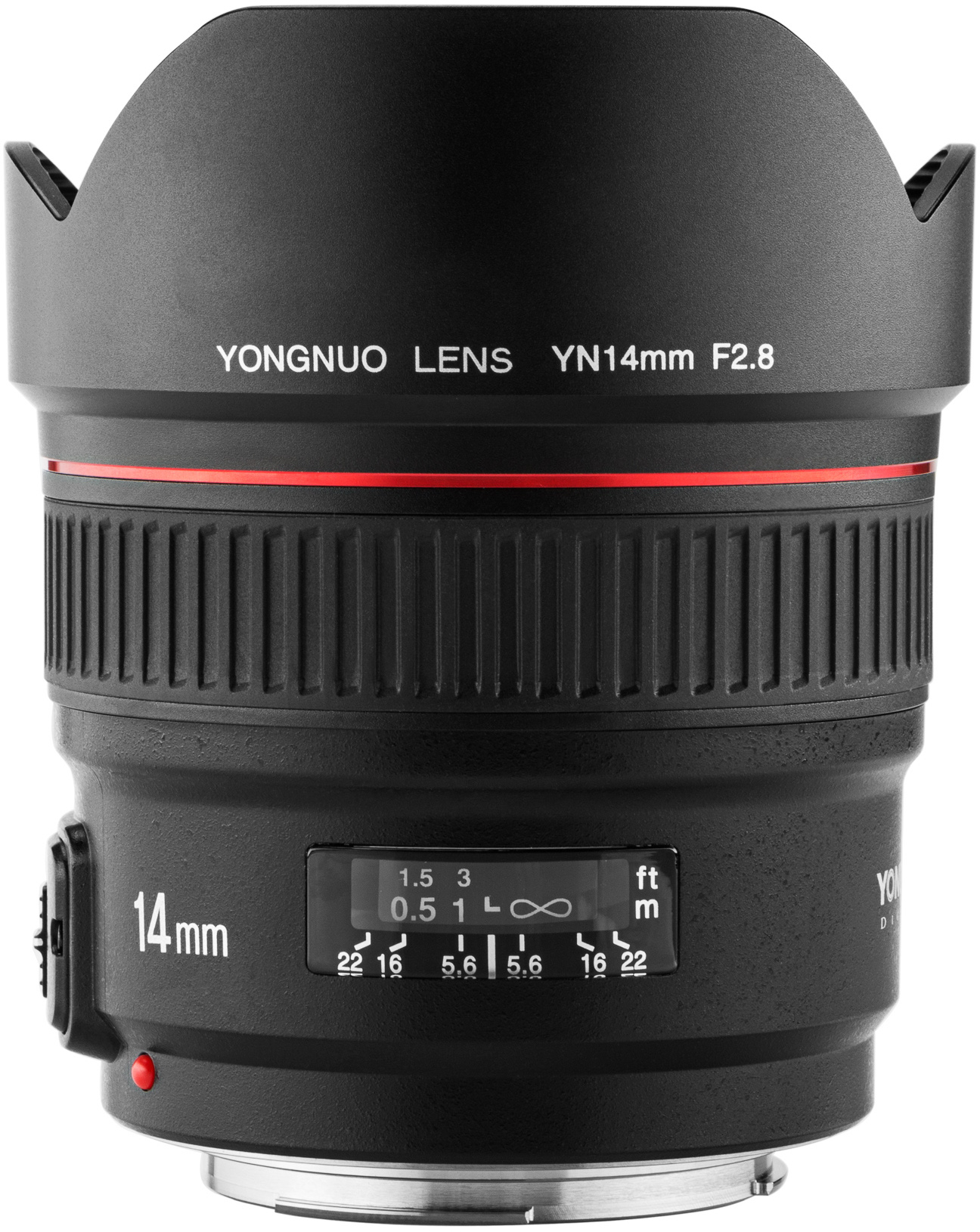Obiektyw Yongnuo Yn 14 mm f/2,8 do Canon Ef