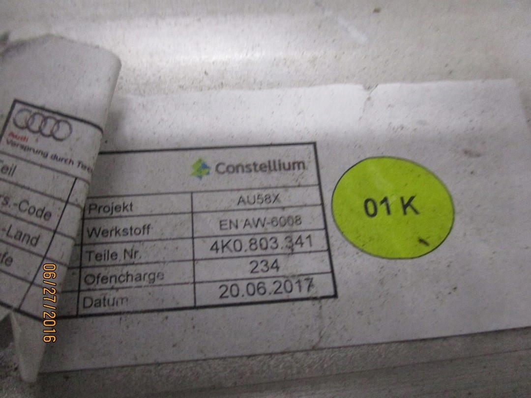 cover pillar AUDI A7 4K8 17R 4K0803341