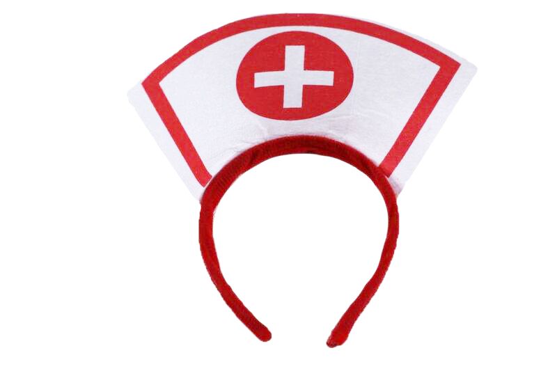 

Opaska Czepek Pielęgniarka Doktor Panieński