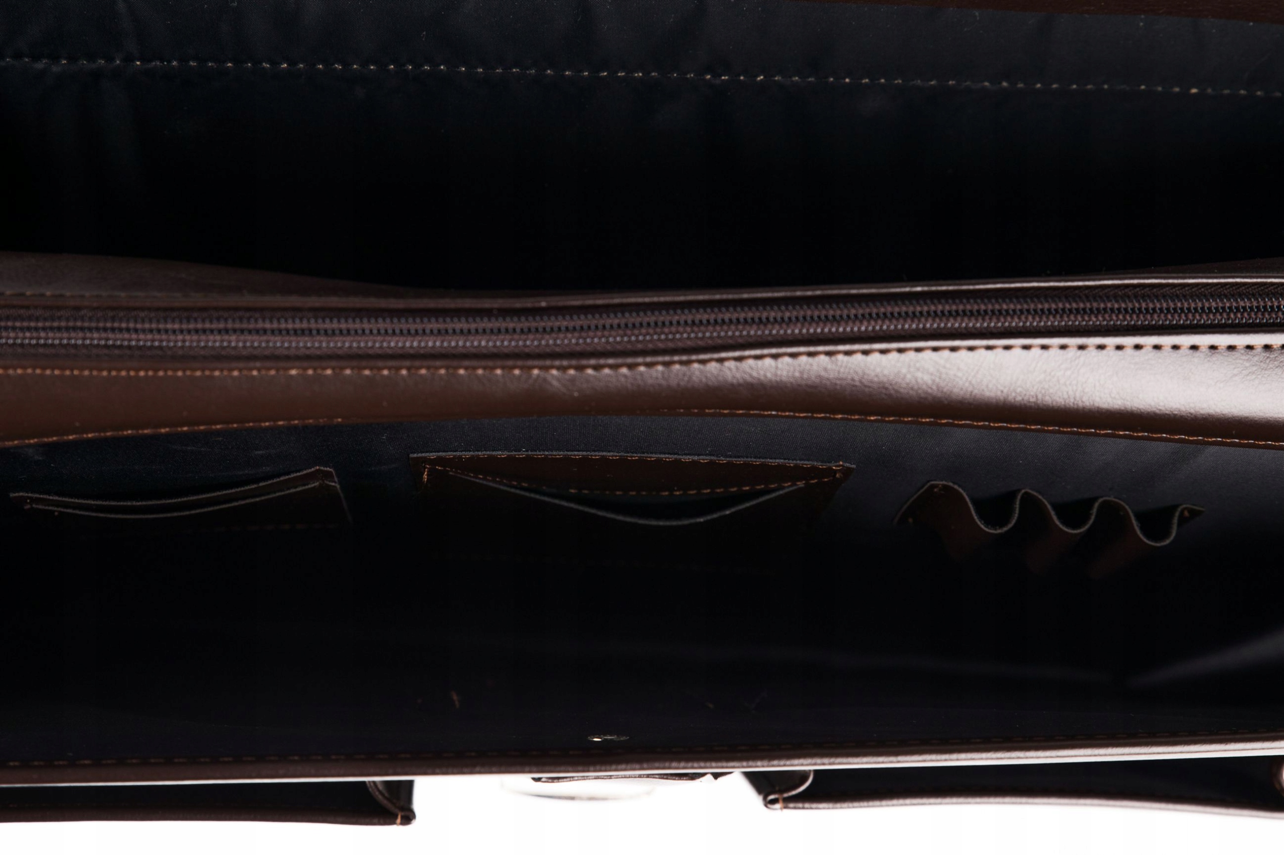 Teczka męska Neseser do pracy duża ! T02 CZEKOLADA Model T02