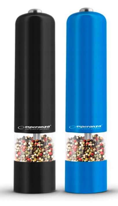 ZESTAW 2 x ELEKTRYCZNY MŁYNEK DO PIEPRZU I SOLI