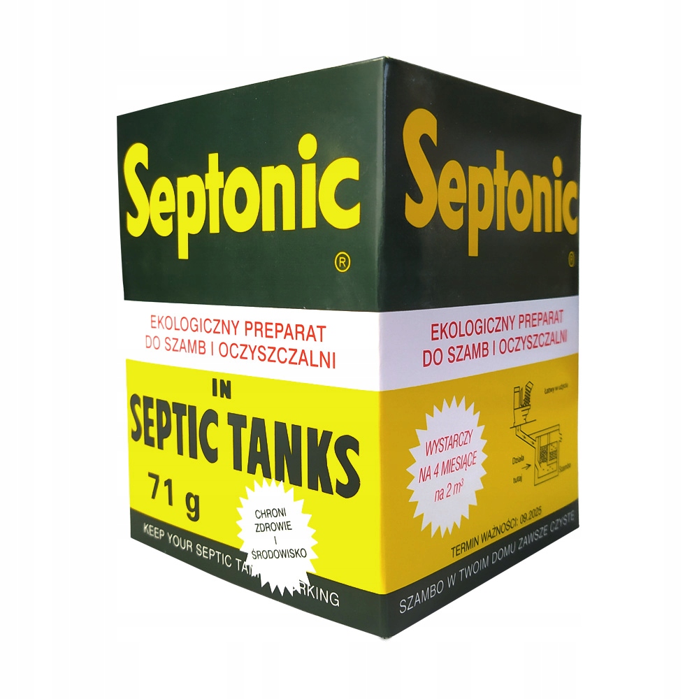 

Septonic 71g Oczyszczalnia Eko Enzymy do szamba