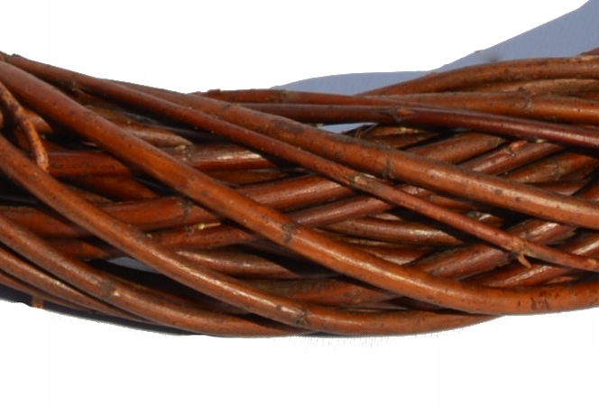 Podkład Oplot Wiklinowy Wianek z Wikliny BRĄZ 20cm Kod producenta WBR20