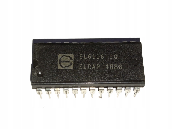 

EL6116 Pamięć Sram 6116 2kB 100ns.