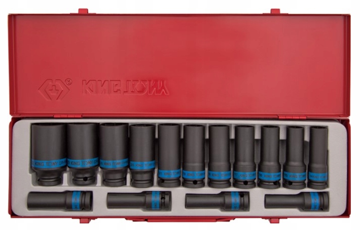 ZESTAW NASADEK UDAROWYCH 1/2" DŁUGIE 6-KĄT 10-32MM