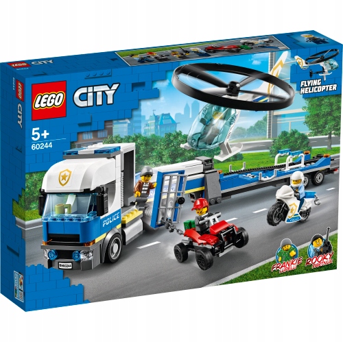 Lego 60244 City Přeprava policejního vrtulníku