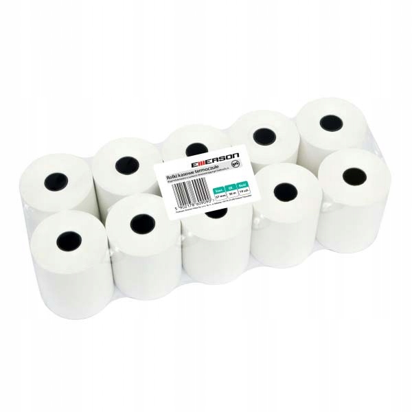 

Rolki termiczne 57mm x 30m, 10 sztuk, do kasy