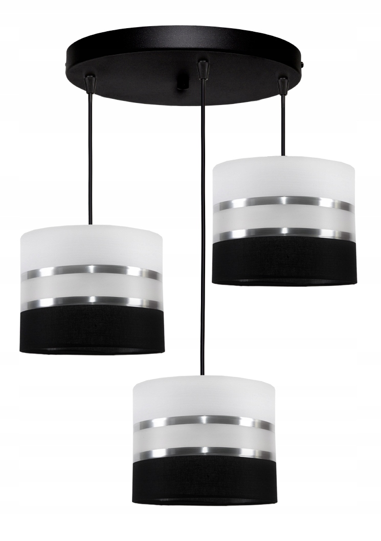 

Lampa Wisząca Sufitowa Żyrandol Abażur Nowoczesna