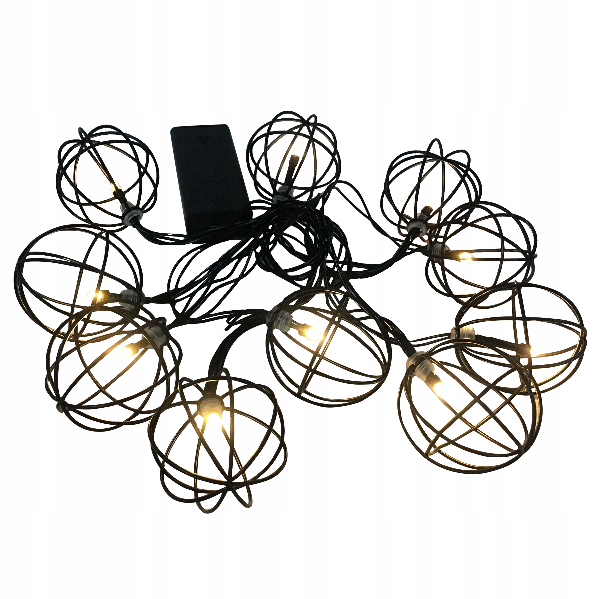 Lampki LED GIRLANDA LOFT SKANDI Żarówki BATERIE Średnica kuli 0 cm
