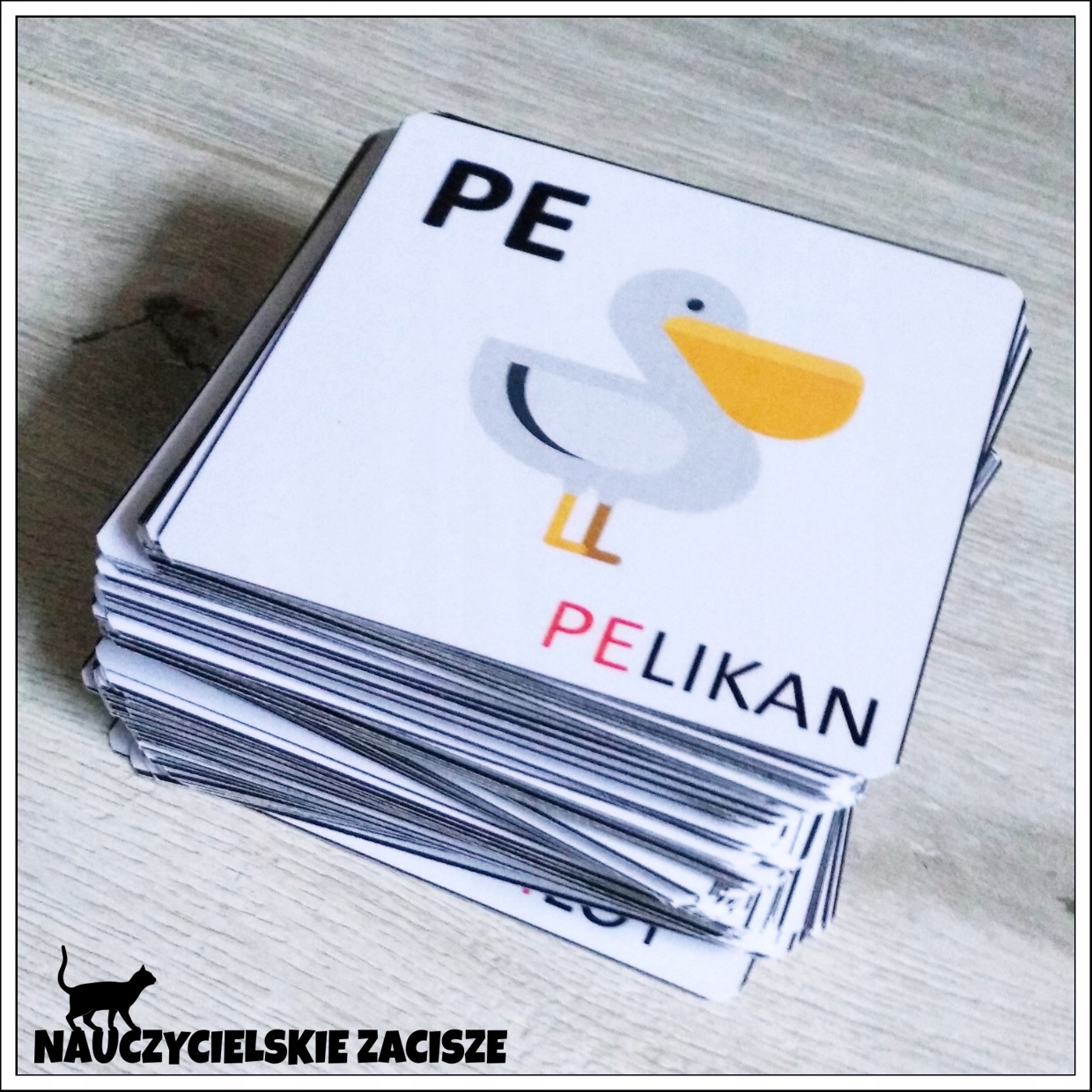 SYLABY - zestaw 129 kart | czytanie sylabowe Rok wydania 2020