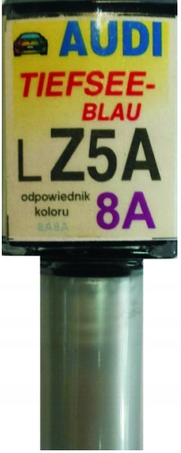 

Audi LZ5A 8A Tiefseeblau Lakier Zaprawka Do Rys