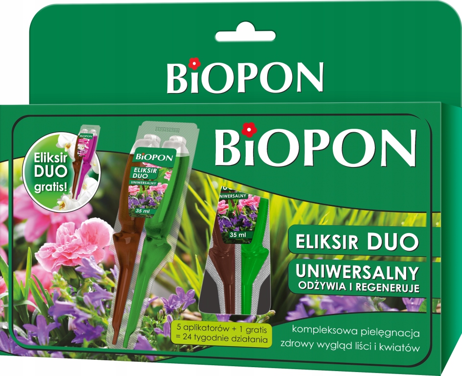 

Biopon Eliksir Duo Uniwersalny pielęgnacja kwiatów