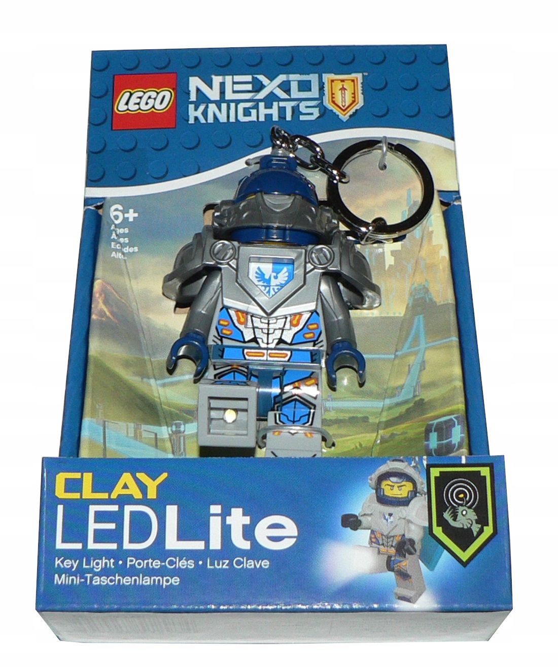 Lego LGL-KE87 Brelok Latarka Nexo Knights Clay