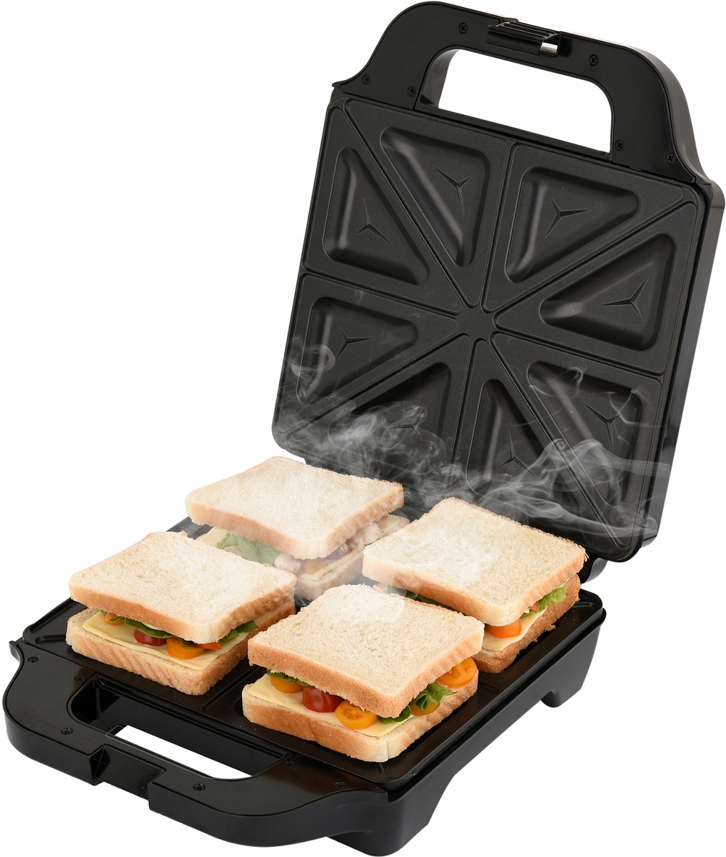 

Toster Opiekacz Do Kanapek Tostów 1400W Na 4 Tosty