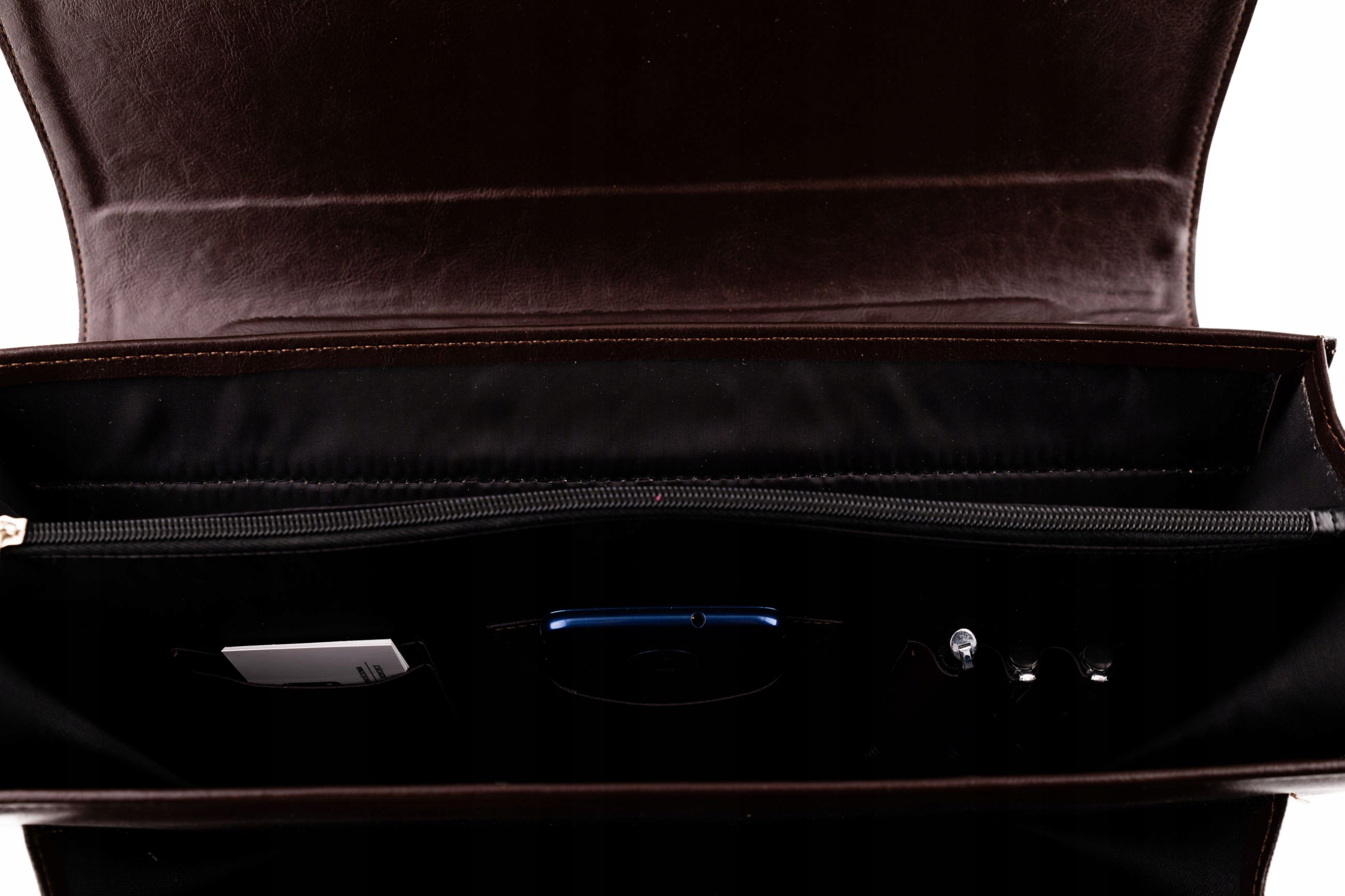 Teczka męska Neseser Aktówka do pracyT09 CZEKOLADA Model T09