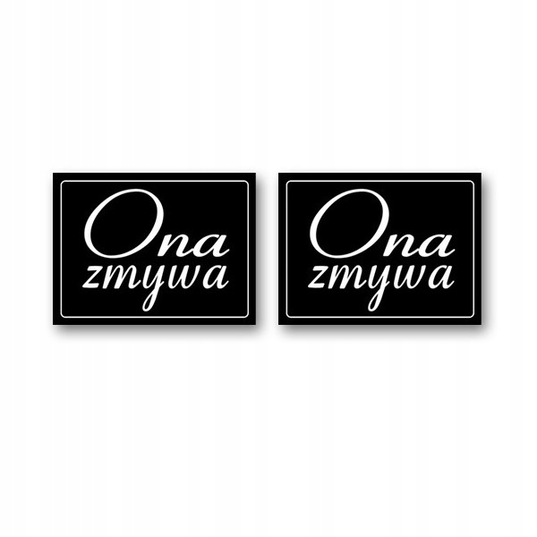 

Naklejki na buty Ona Zmywa ślub wesele
