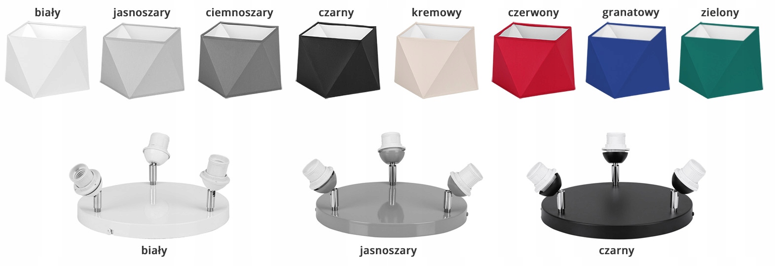 LAMPA WISZĄCA SUFITOWA ŻYRANDOL PLAFON DIAMENT LED Rodzaj plafon