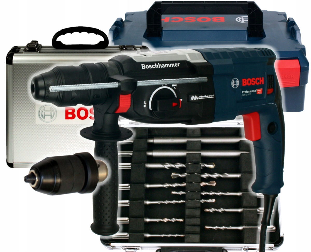 

Młotowiertarka Gbh 2-28 F Bosch L-boxx Osprzęt