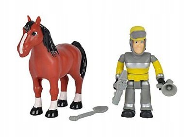 simba strażak sam sam i koń akcesoria figurki