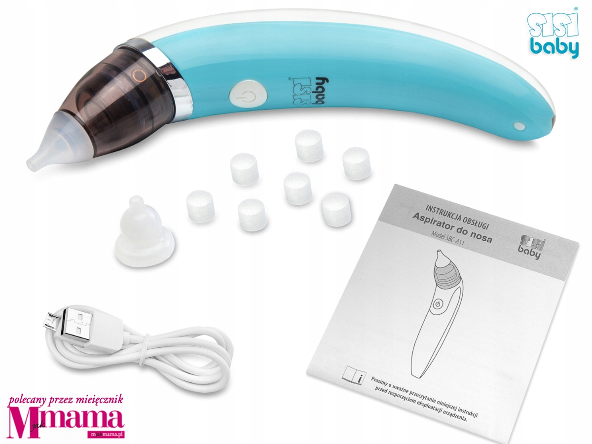ASPIRATOR KATARU ELEKTRYCZNY SisiBaby AS1 +GRATIS Kod producenta AS1