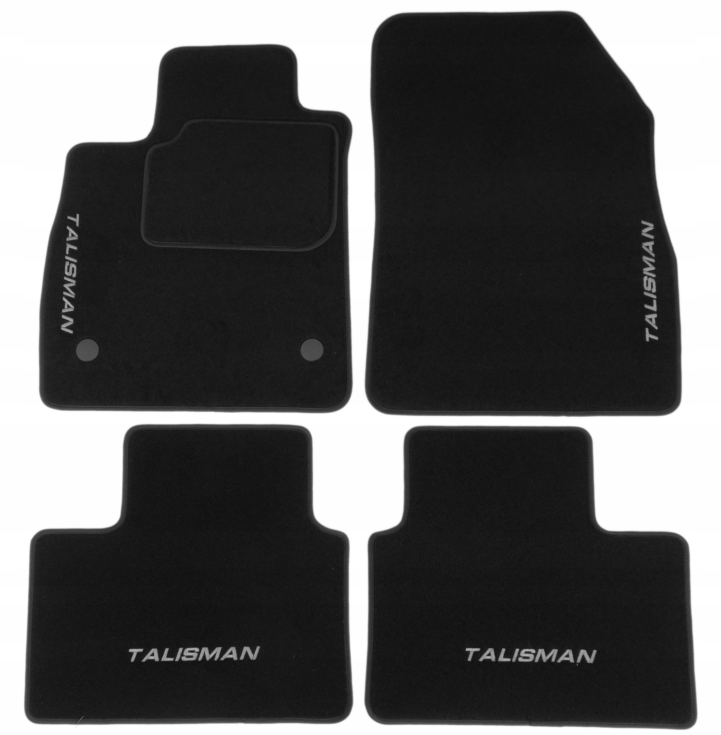 Renault Talisman 2015-Велюрові килимки + HAFTx4