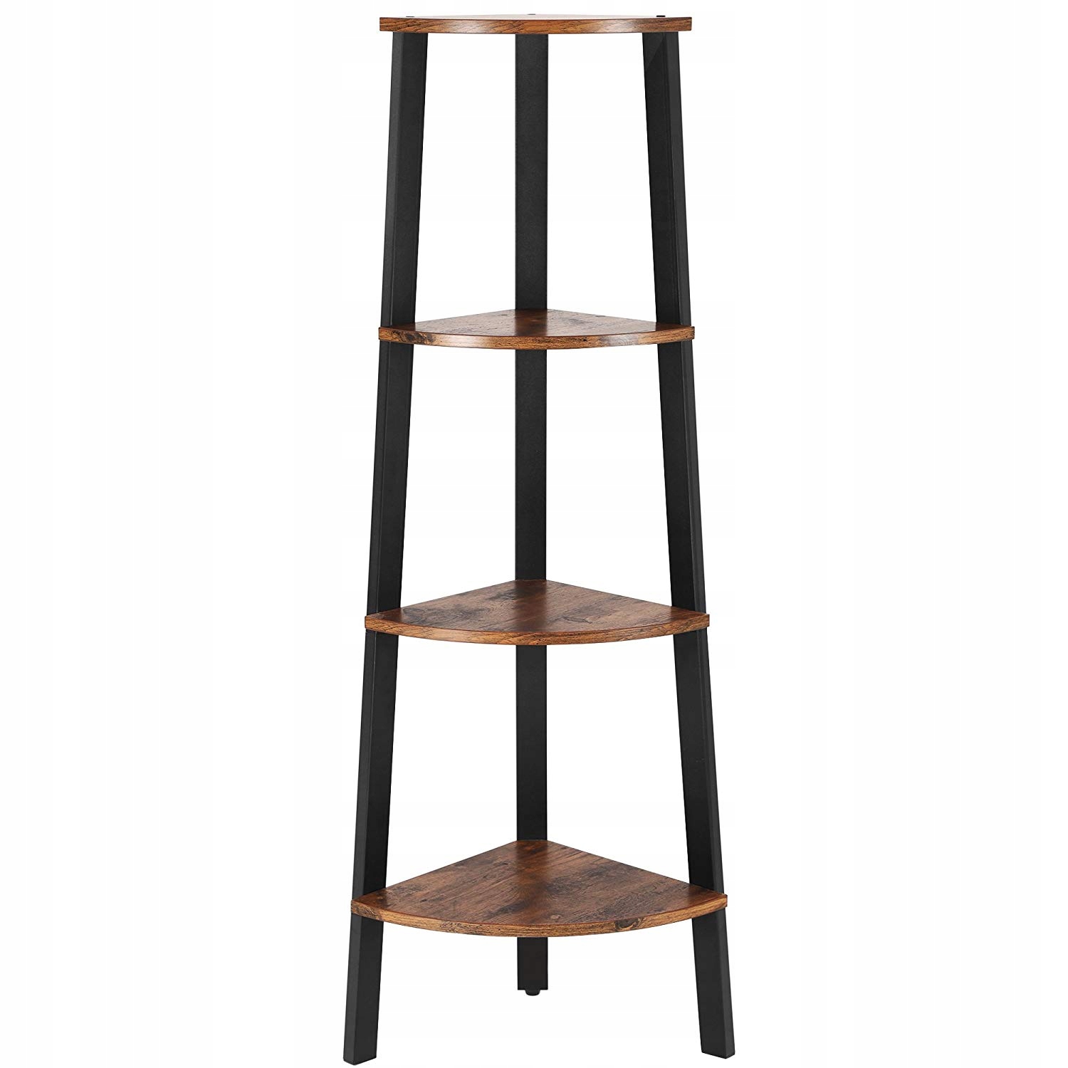 Rohový regál do obývacího pokoje Rohová police na knihy Rohový regál 4 Police